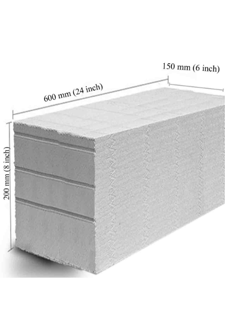 6 Inch AAC Block 